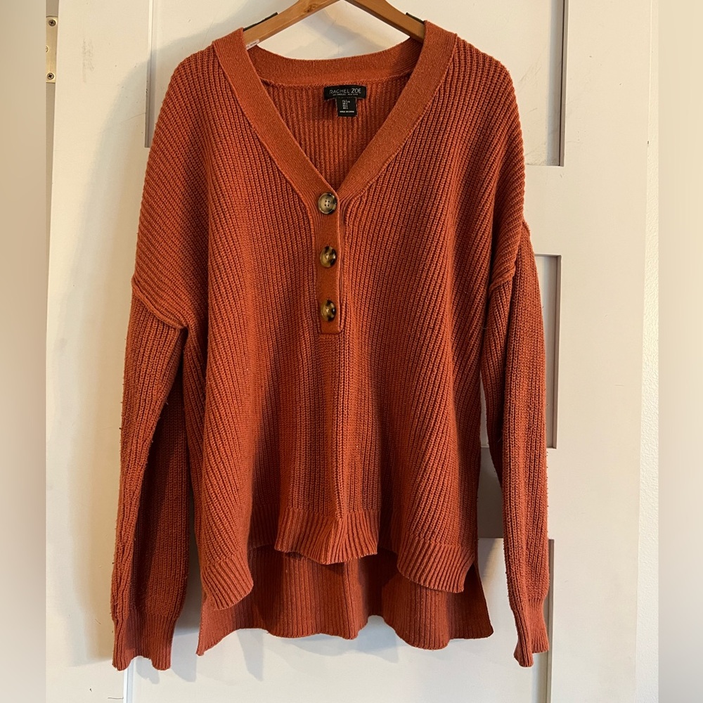 Orange Sweater